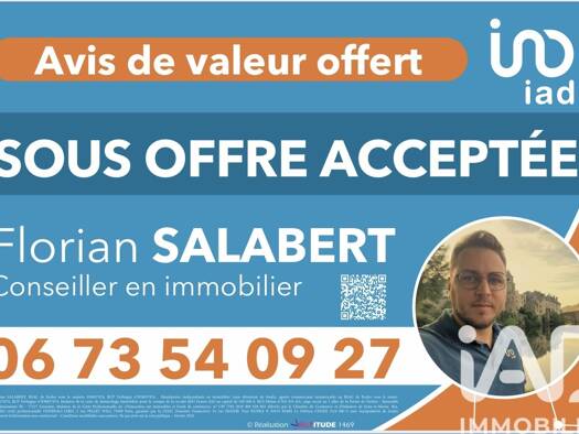 Appartement à vendre 89 000 € 2 pièces 1 chambre 36 m² RDC/1 Saint Geniez d'Olt et d'Aubrac 12130