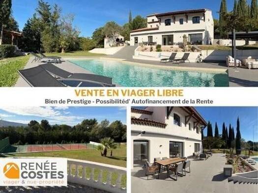 Maison en viager libre Bouquet 759 395 € 8 pièces 6 chambres 343 m² 8 500 m² de terrain Ouest-La Plaine Gémenos 13420