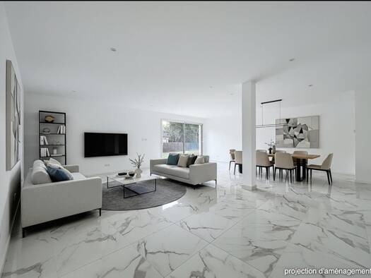 Maison de plain-pied à vendre 299 000 € 5 pièces 3 chambres 141 m² 1 000 m² de terrain Savigné-sur-Lathan 37340