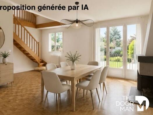 Maison à vendre 266 000 € 6 pièces 4 chambres 99 m² 1 542 m² de terrain Les Onze Arpents-Les Champs de l'Ormeau Saint-Avertin 37550