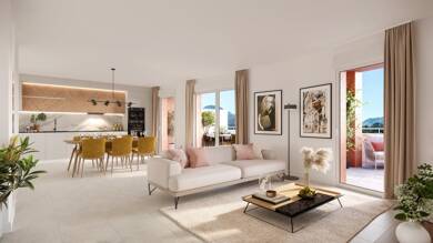 Appartement à vendre - Neuf 360 000 € 3 pièces 2 chambres 67,7 m² 4ème étage Nord Chambéry 73000