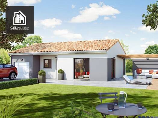 Terrain avec maison neuve à vendre 335 200 € 4 pièces 3 chambres 90 m² 600 m² de terrain Pompertuzat 31450