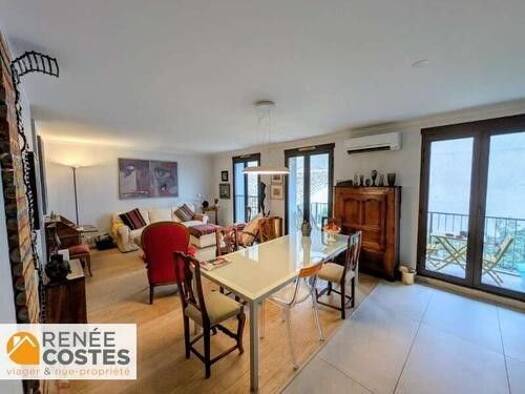Appartement en viager occupé Bouquet 289 800 € 3 pièces 2 chambres 103 m² Étage 2/3 Gambetta Montpellier 34000