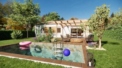 Maison de plain-pied à vendre 383 000 € 4 pièces 3 chambres 75 m² 525 m² de terrain Centre Pornic 44210