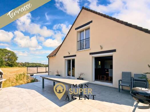 Maison à vendre 429 900 € 7 pièces 5 chambres 201 m² 1 054 m² de terrain Châtillon-la-Borde 77820