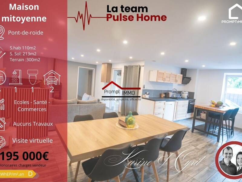 Maison à vendre, 110m², DOUBS