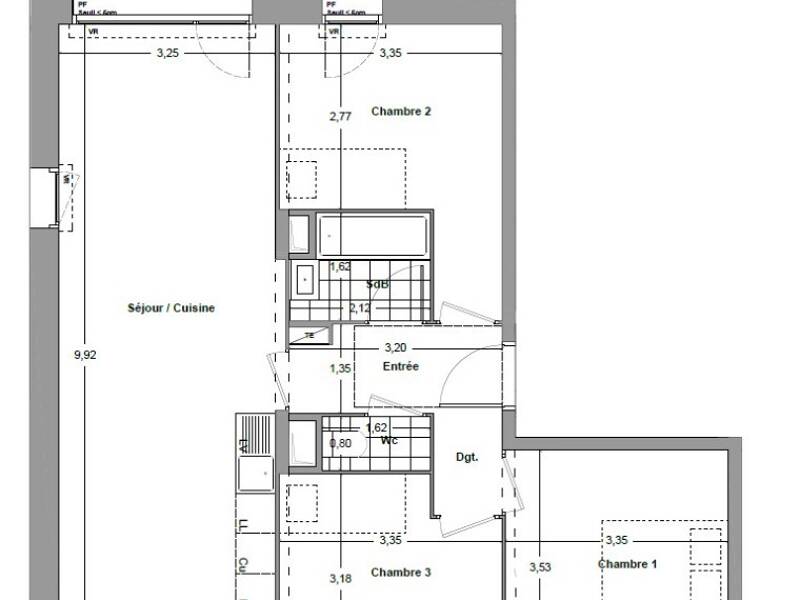 Maison à louer, 75m², DIJON