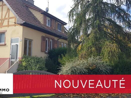 Maison à vendre 169 600 € 4 pièces 2 chambres 75 m² 540 m² de terrain Wittelsheim 68310