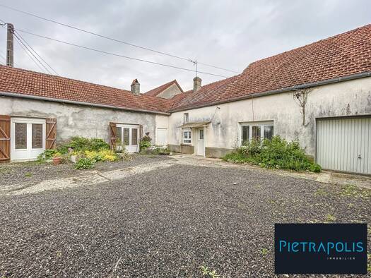 Maison à vendre 78 000 € 5 pièces 3 chambres 151 m² 1 168 m² de terrain Richebourg 52120