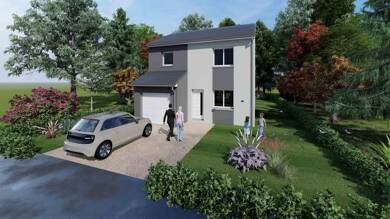 Terrain avec maison neuve à vendre 310 000 € Mécleuves 57245