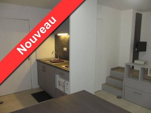 Appartement à louer 515 € 1 pièce 18,8 m² Étage 2/4 dès le 17/04/2026 Madeleine Nantes 44000