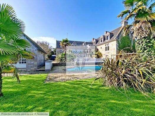 Maison à vendre 1 589 000 € 10 pièces 5 chambres 530 m² 29 505 m² de terrain Larmor-Plage 56260