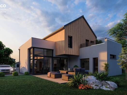 Terrain avec maison neuve à vendre 291 000 € 1 pièce 3 chambres 134 m² 700 m² de terrain La Hallotière 76780