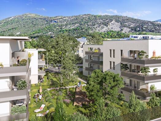 Appartement à vendre - neuf 300 000 € 3 pièces 64,4 m² 3ème étage dès le 31/12/2026 Challes-les-Eaux 73190