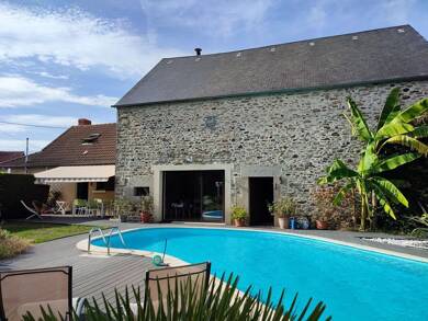 Maison à vendre 182 500 € 5 pièces 3 chambres 145 m² 2 550 m² de terrain Azerables 23160