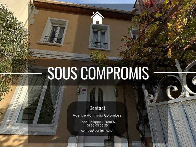 Maison à vendre, 104m², COLOMBES