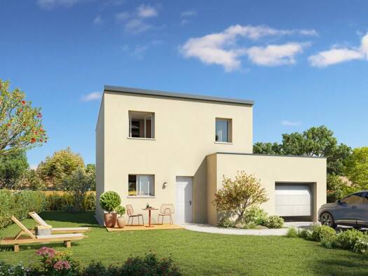 Terrain avec maison neuve à vendre 232 200 € 1 pièce 4 chambres 100 m² 463 m² de terrain Plouha 22580