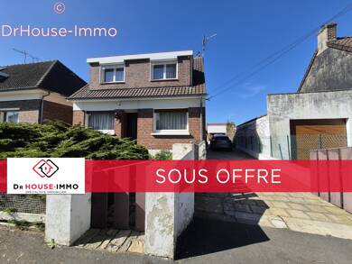 Maison à vendre 128 000 € 5 pièces 3 chambres 85 m² 674 m² de terrain Village Isbergues 62330