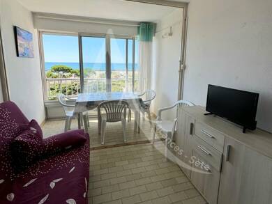 Appartement à louer 395 € 1 pièce 24 m² 3ème étage La Corniche Sete 34200
