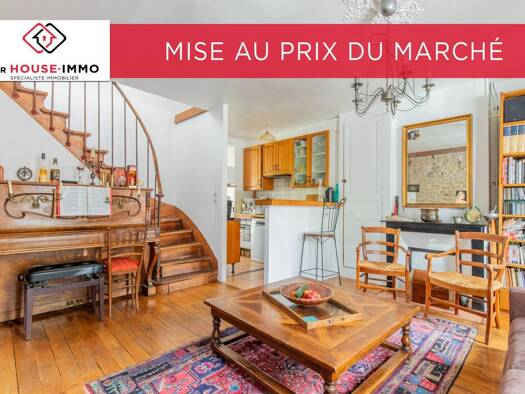 Maison à vendre 620 000 € 6 pièces 4 chambres 101 m² 115 m² de terrain Cité Pierre et Marie Curie Ivry sur Seine 94200