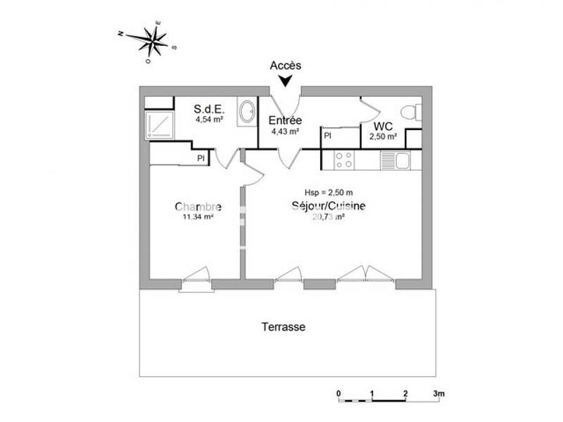 Maison à louer, 44m², AIX EN PROVENCE