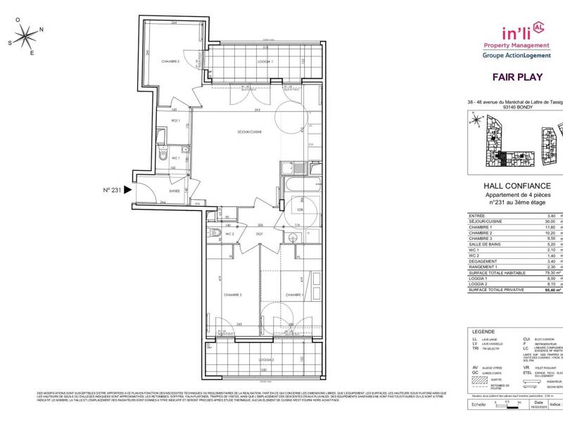 Maison à louer, 79m², BONDY
