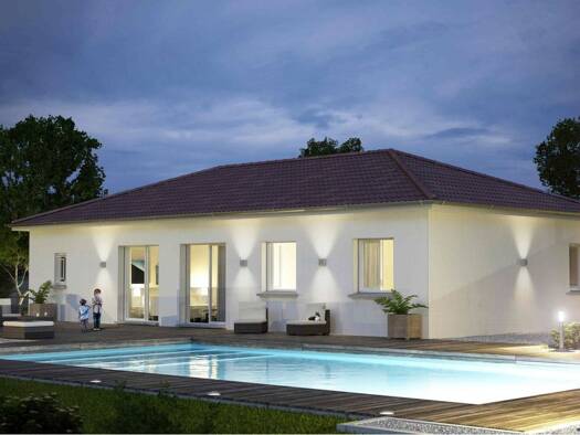 Terrain avec maison neuve à vendre 325 000 € 4 pièces 3 chambres 90 m² 510 m² de terrain Bonnefamille 38090