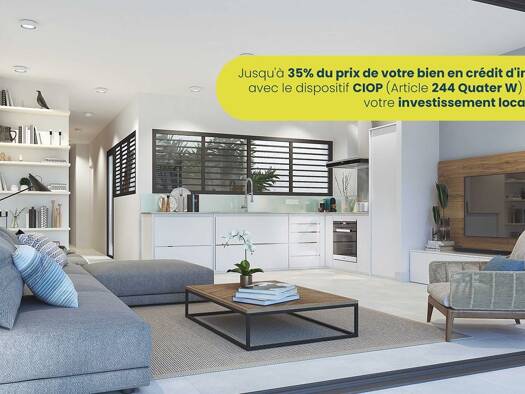 Appartement à vendre - neuf 127 750 € 1 pièce 25 m² dès le 31/12/2027 Le Tampon 97430