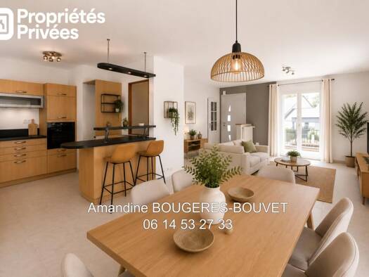 Maison à vendre 319 500 € 7 pièces 5 chambres 110,27 m² 328 m² de terrain Champ de Foire-La Fleuriais Vitré 35500