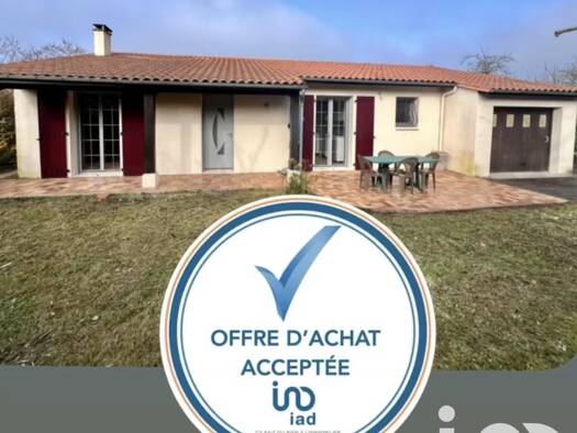 Maison à vendre 199 000 € 4 pièces 3 chambres 110 m² 1 175 m² de terrain Fléac 16730