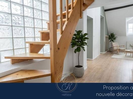 Duplex à vendre 259 900 € 3 pièces 2 chambres 65 m² Étage 3/3 Saint Serge-Ney-Chalouère Angers 49000