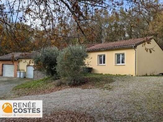 Pavillon en viager occupé Bouquet 100 900 € 5 pièces 3 chambres 109 m² 2 200 m² de terrain Lalande Montauban 82000