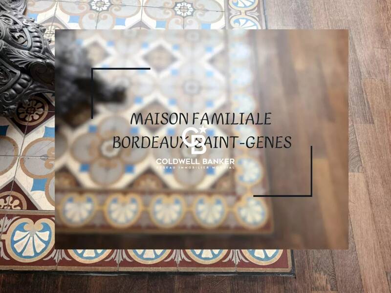 Maison à vendre, 230m², BORDEAUX