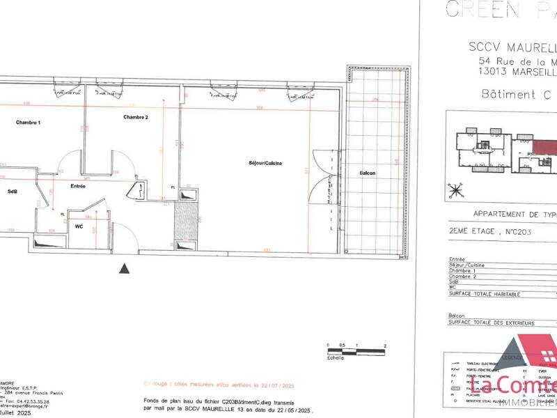 Maison à louer, 49m², MARSEILLE 13E