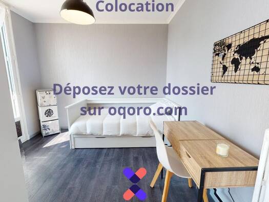 Colocation à louer 482 € 4 pièces 3 chambres 66 m² 3ème étage Charréard Vénissieux 69200