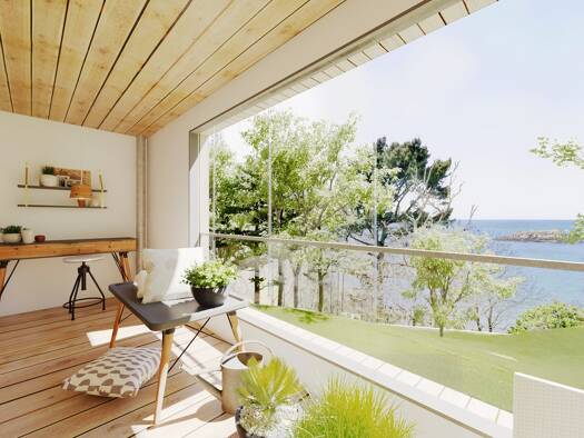 Appartement à vendre - neuf 369 000 € 2 pièces 1 chambre 42 m² dès le 31/03/2027 Treboul Douarnenez 29100