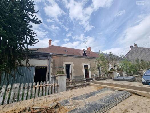 Maison à vendre 70 000 € 5 pièces 2 chambres 106 m² 1 000 m² de terrain La Buxerette 36140