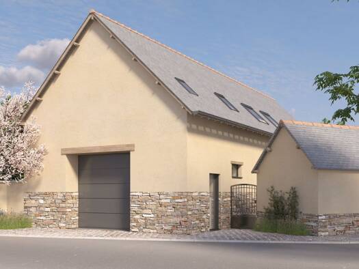 Maison à vendre 147 000 € 5 pièces 3 chambres 150 m² 224 m² de terrain Ouest Noyal-Châtillon-sur-Seiche 35230