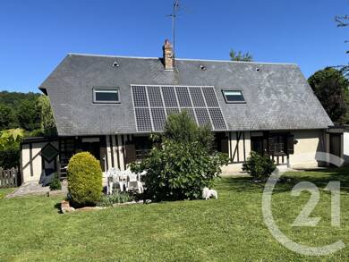 Maison à vendre 197 950 € 4 pièces 3 chambres 102,8 m² 1 080 m² de terrain Beaumont le Roger 27170