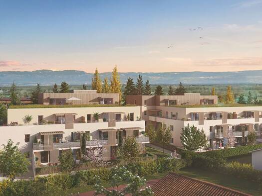 Appartement à vendre - neuf 332 000 € 3 pièces 2 chambres 66 m² RDC/3 Douvaine 74140