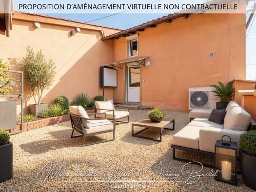 Maison de ville à vendre 159 000 € 3 pièces 2 chambres 73 m² 168 m² de terrain Pont-de-Vaux 01190