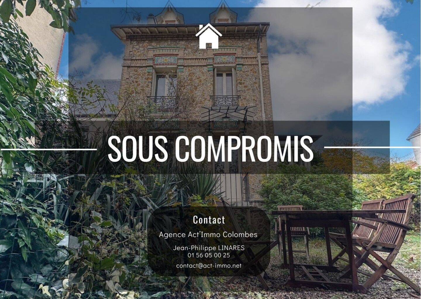 Maison à vendre, 136m², COLOMBES