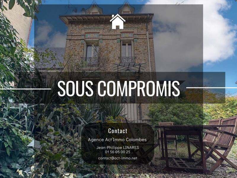 Maison à vendre, 136m², COLOMBES