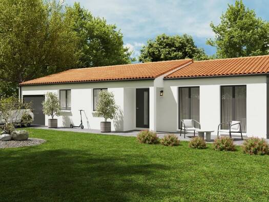 Terrain avec maison neuve à vendre 191 890 € 4 pièces 3 chambres 87 m² 886 m² de terrain Sigoulès 24240