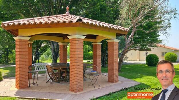 Maison de plain-pied à vendre 397 500 € 8 pièces 6 chambres 167 m² 2 351 m² de terrain Gazailla Saint-Lys 31470