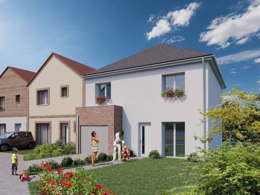 Maison à vendre - neuf 329 000 € 5 pièces 4 chambres 115 m² Sud Ouest Luisant 28600