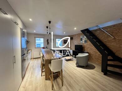 Duplex à louer 730 € 3 pièces 1 chambre 43 m² Dernier étage, Étage 2/2 Wimereux 62930