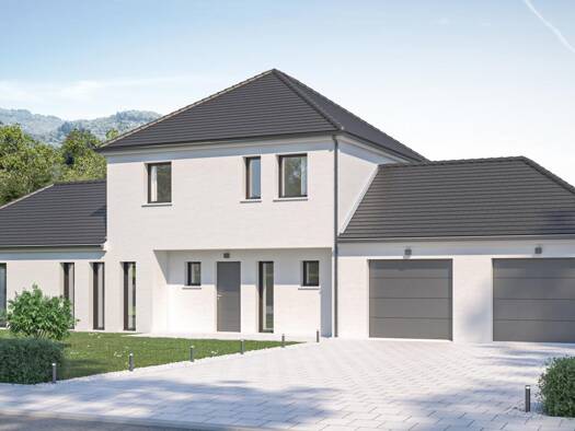 Terrain avec maison neuve à vendre 421 852 € 6 pièces 4 chambres 160 m² 626 m² de terrain Beine-Nauroy 51490