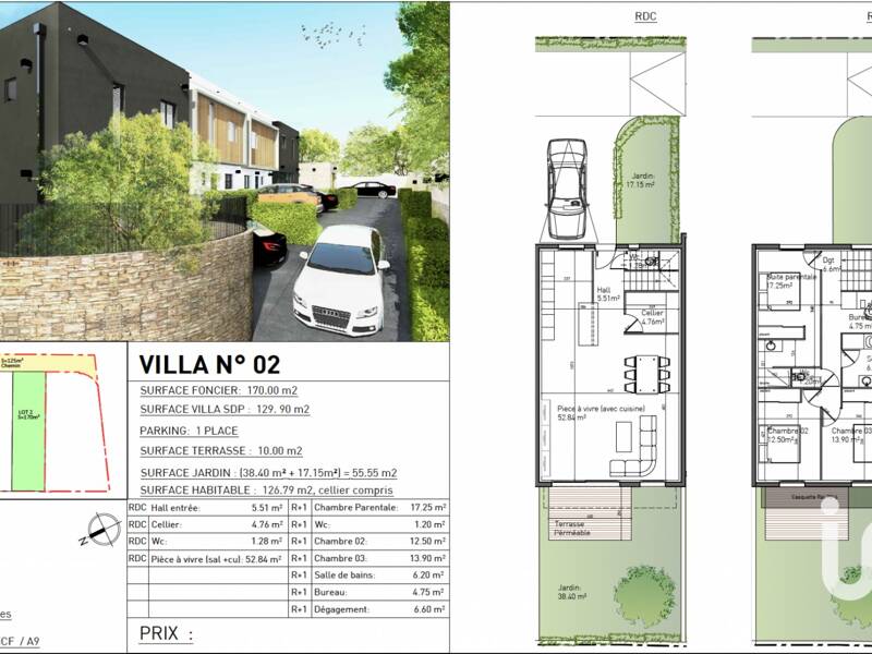 Maison à vendre, 127m², MONTPELLIER