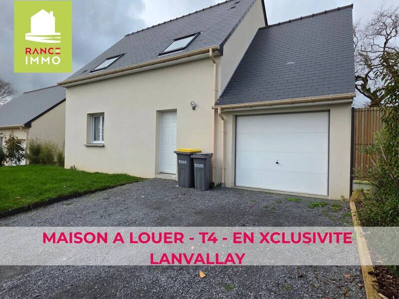 Maison à louer, 78m², LANVALLAY